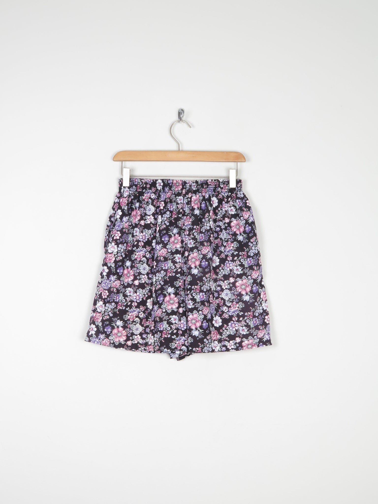 Vintage Floral Bermuda Shorts S - The Harlequin