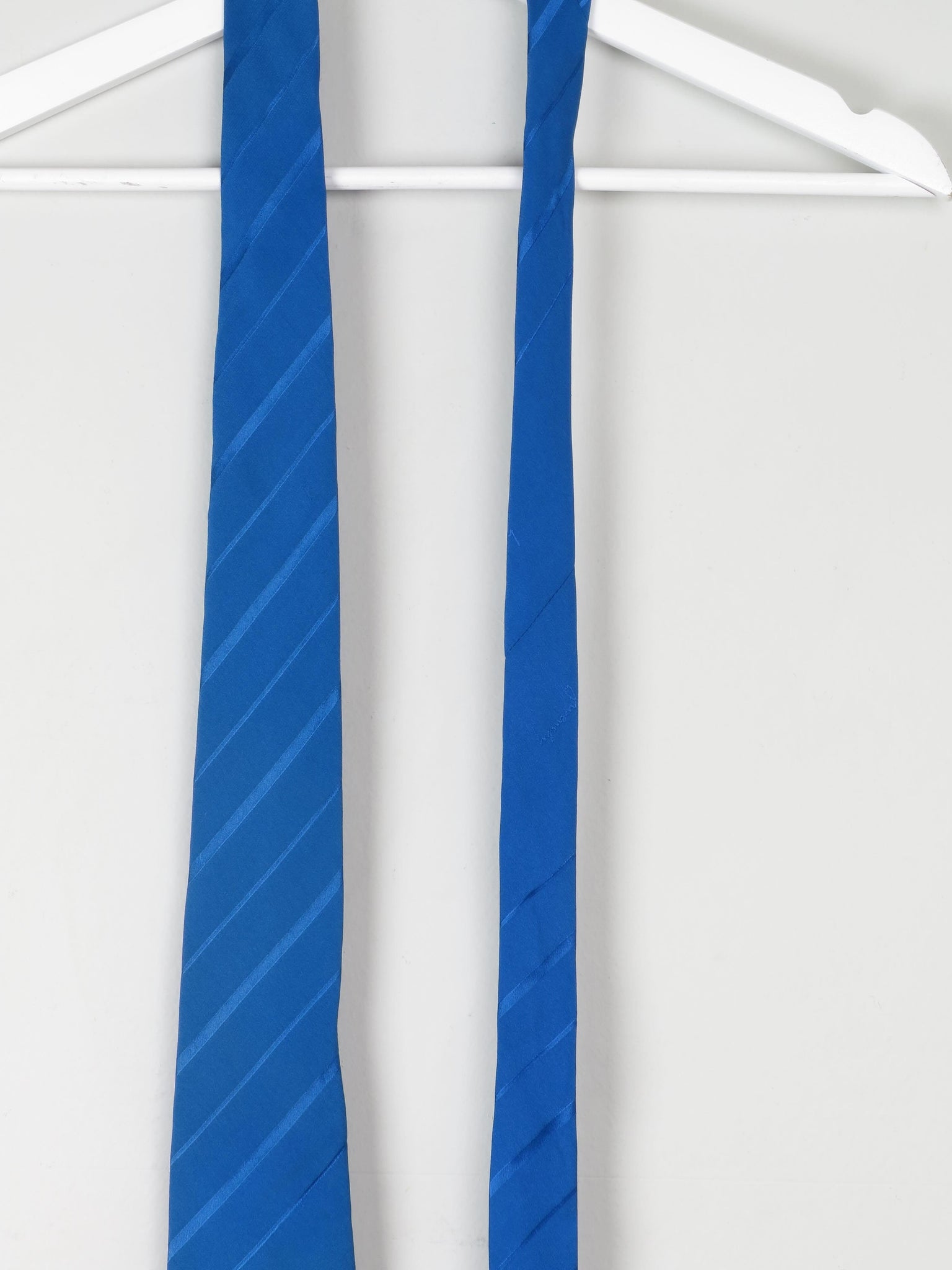 Givenchy Paris Silk Tie Electric Blue - The Harlequin