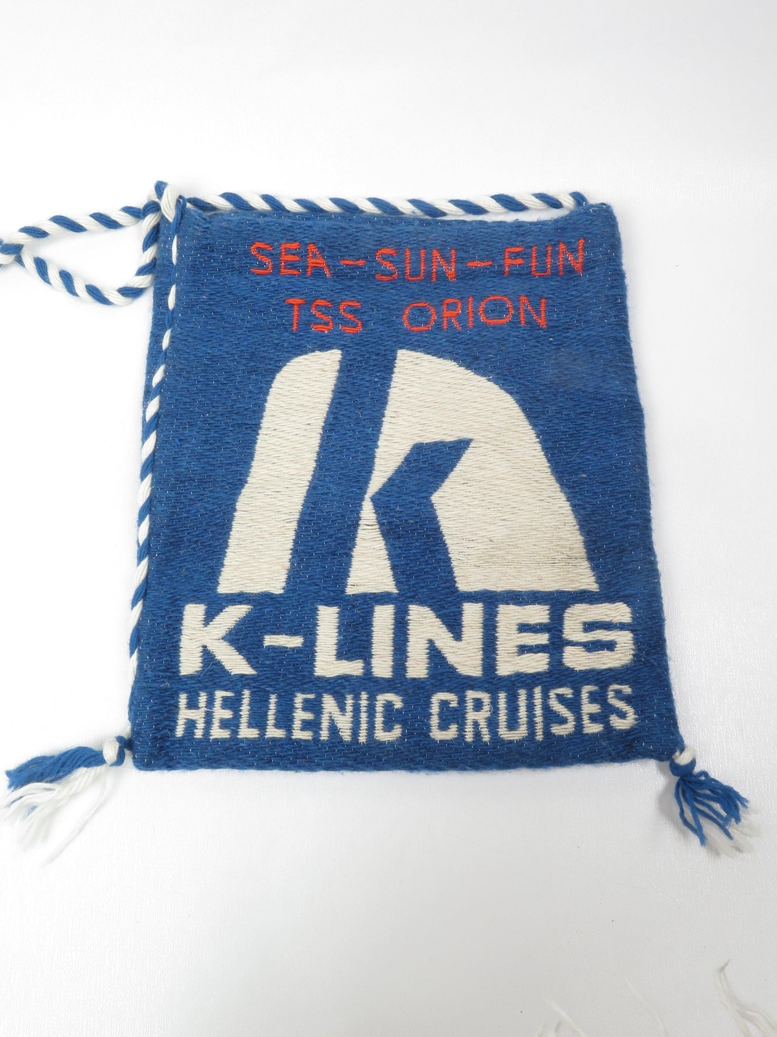 Vintage Greek Island Ferry Bag - The Harlequin