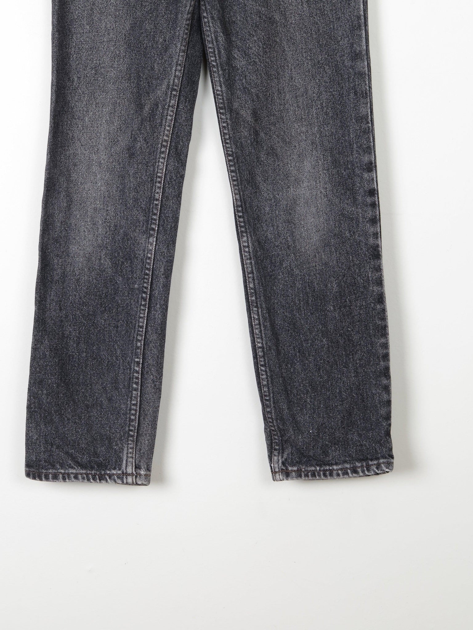 Charcoal Grey/Black Vintage Levis 631's 26" / 30" 6 Approx - The Harlequin