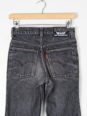 Charcoal Grey/Black Vintage Levis 631's 26" / 30" 6 Approx - The Harlequin
