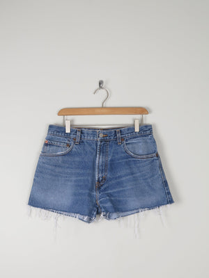 Vintage Levis Denim Shorts 31 10/12 - The Harlequin