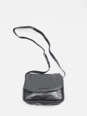 Oriano Navy Leather Cross-Body Bag - The Harlequin