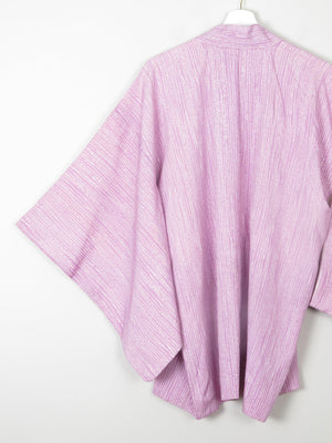 Vintage Pink Haori Kimono S/M - The Harlequin