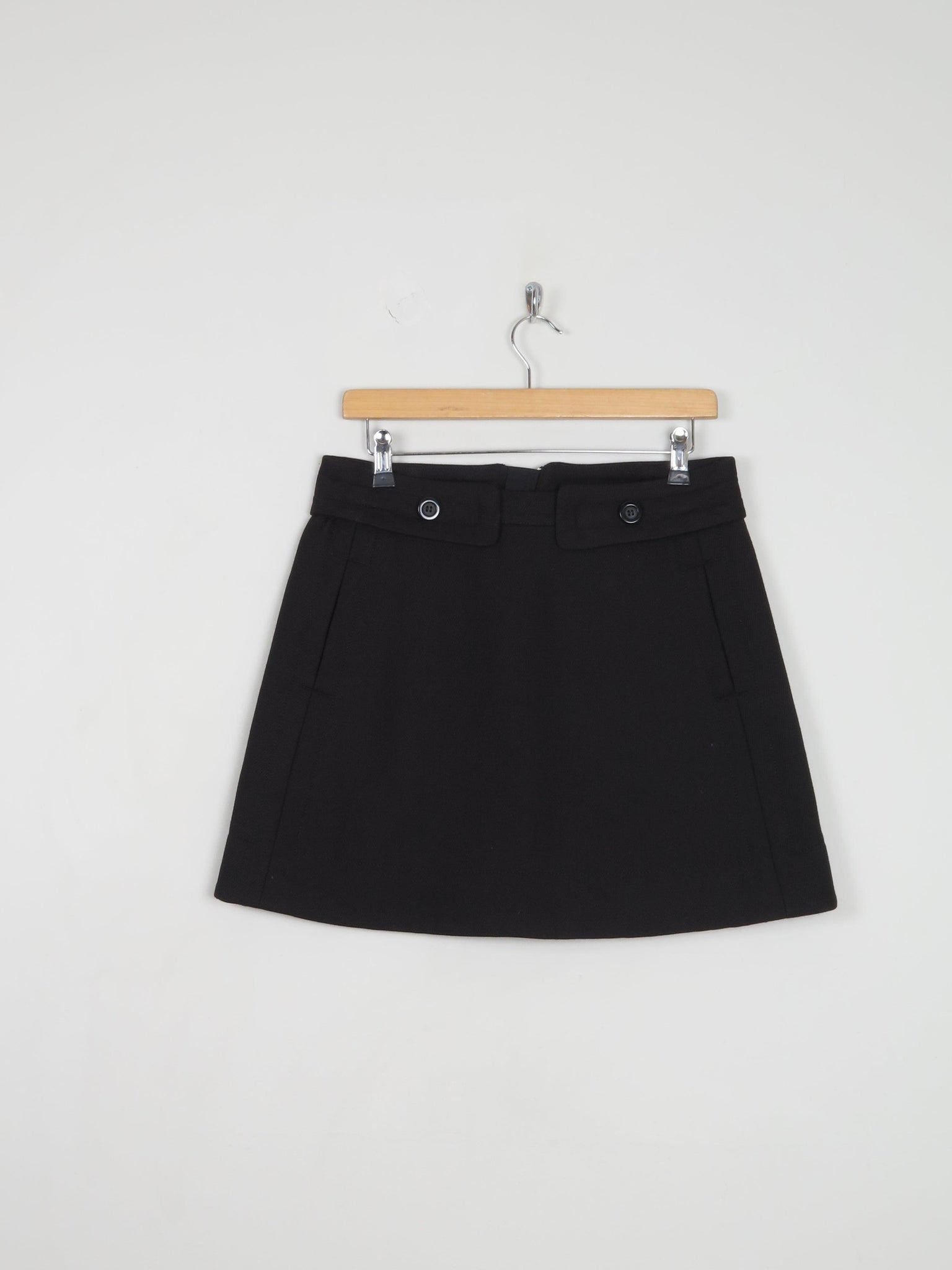 Black See By Chloe Mini Skirt 10/12 31" - The Harlequin