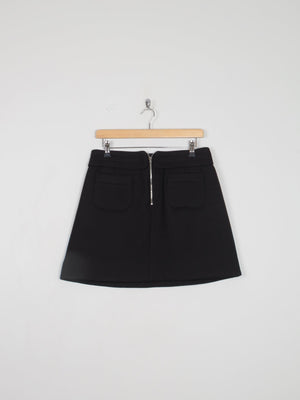 Black See By Chloe Mini Skirt 10/12 31" - The Harlequin