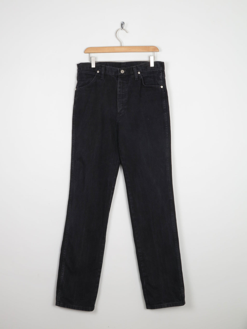 Vintage Wrangler Black Denim Jeans 30/34 - The Harlequin