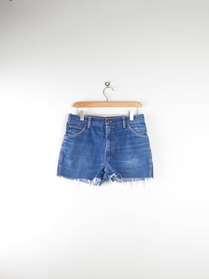 Vintage Wrangler Denim Shorts 30 W - The Harlequin