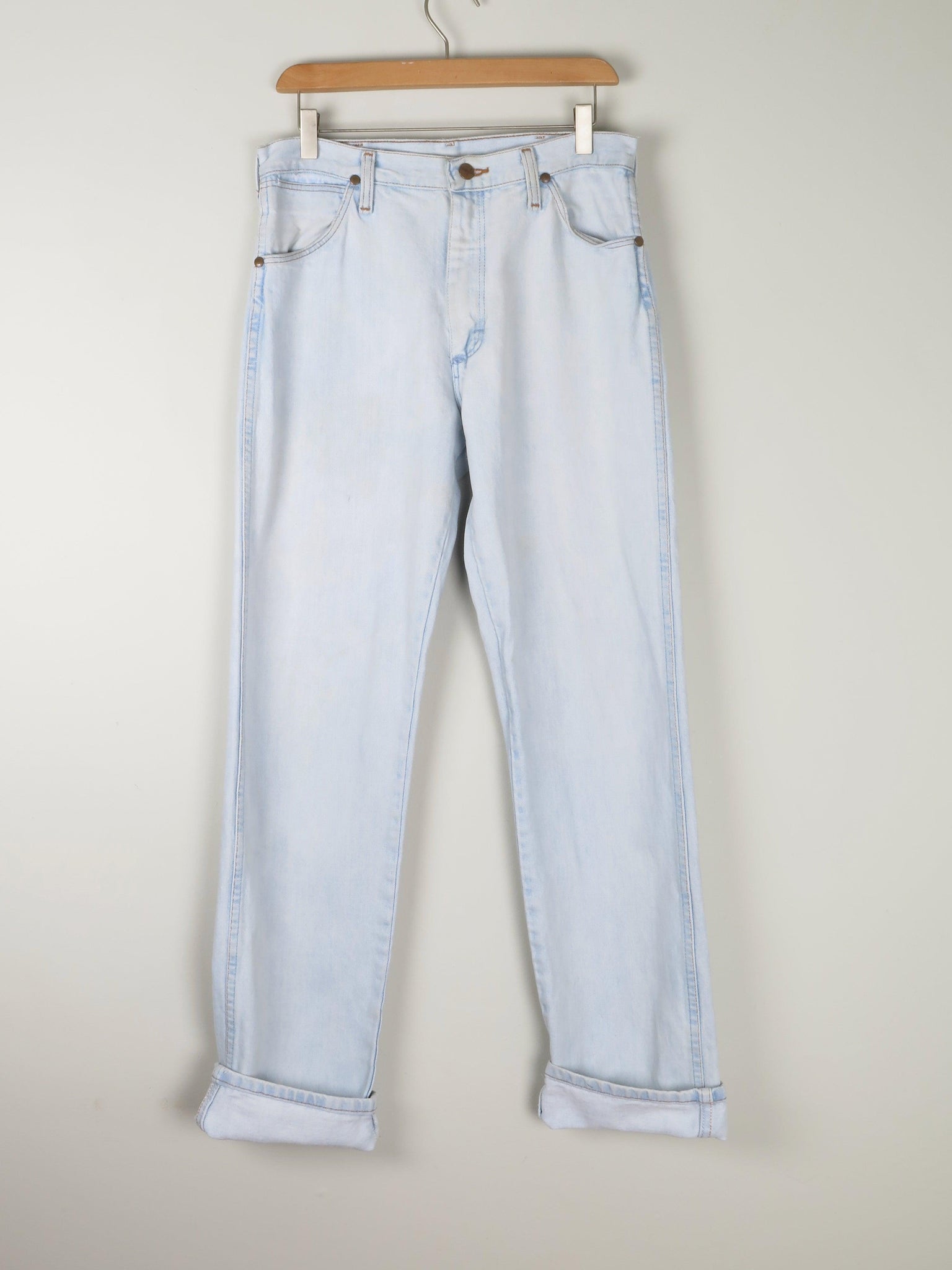 Vintage Wrangler Light Blue Jeans 30"/33" - The Harlequin