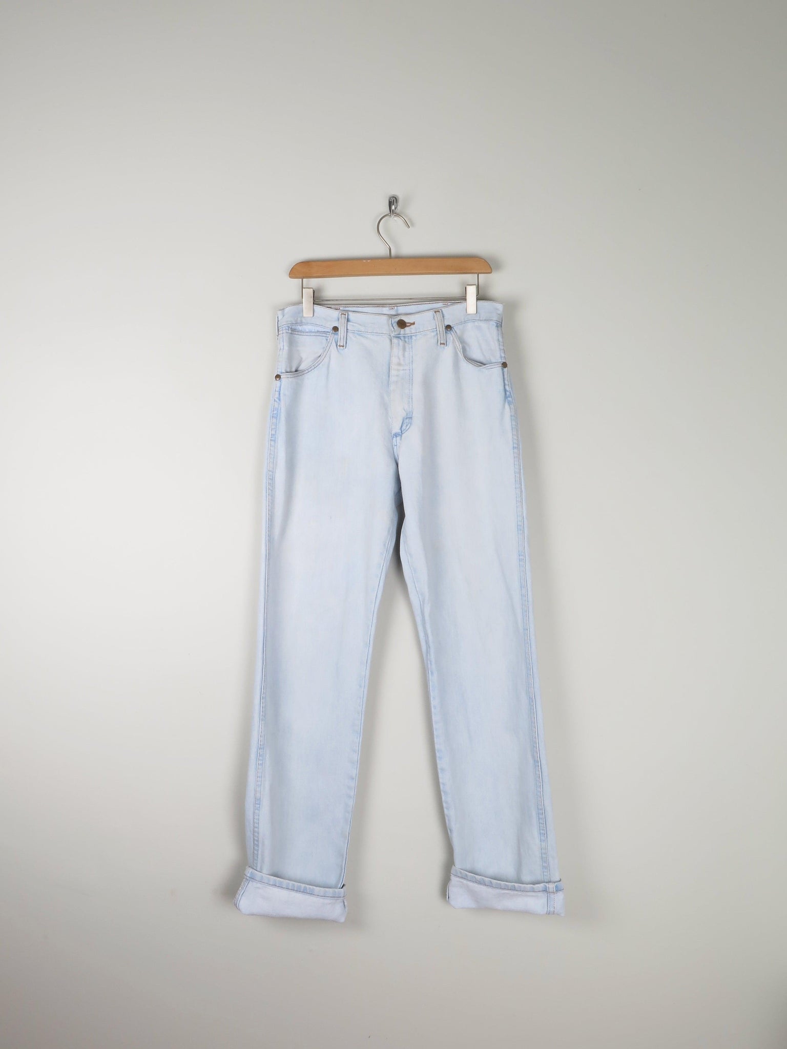 Vintage Wrangler Light Blue Jeans 30"/33" - The Harlequin