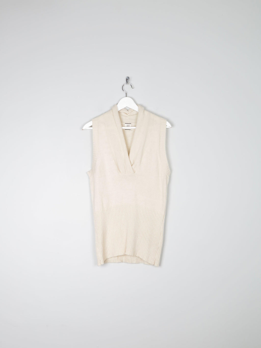 Women's Cream Noa Noa Tank Top M/L - The Harlequin