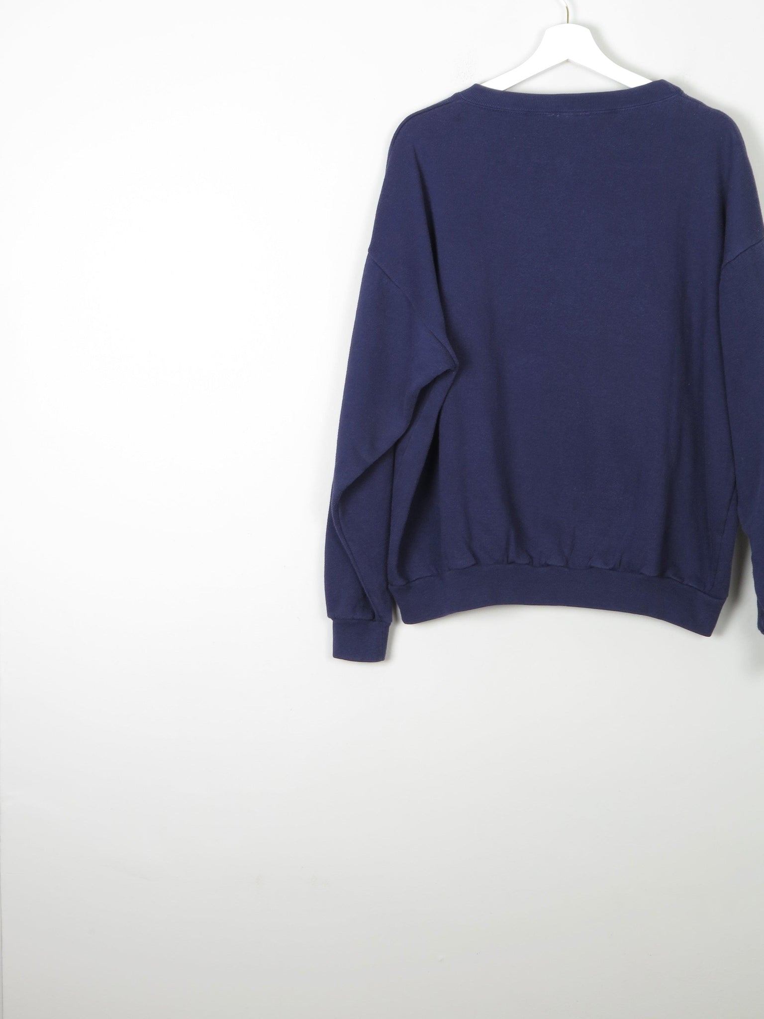 Women's Cropped Dallas Cowboys Navy Vintage Sweatshirt S/M - The Harlequin