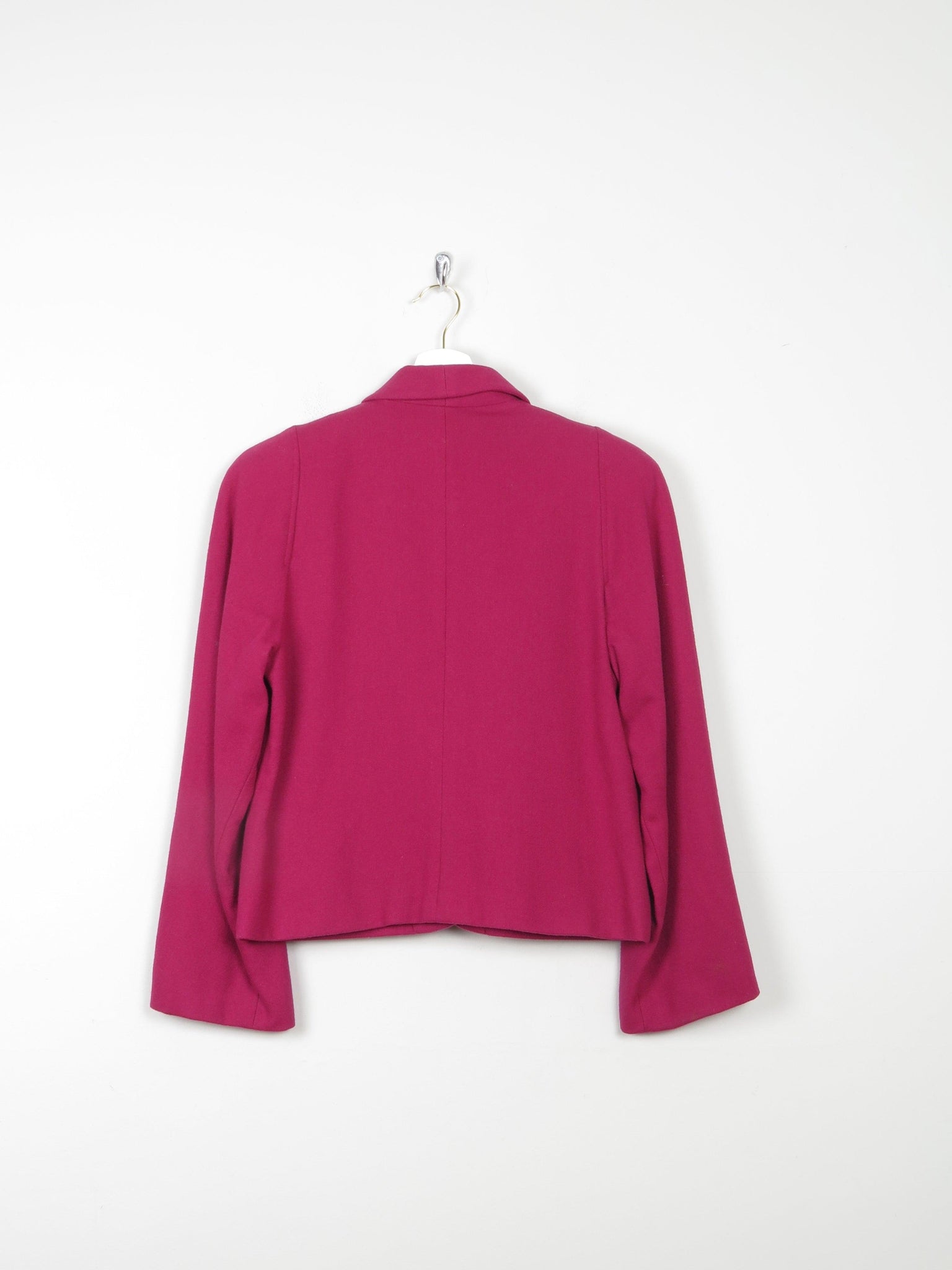 Women's Deep Pink Cropped Jacket 'Austin Hill' 8/10 - The Harlequin