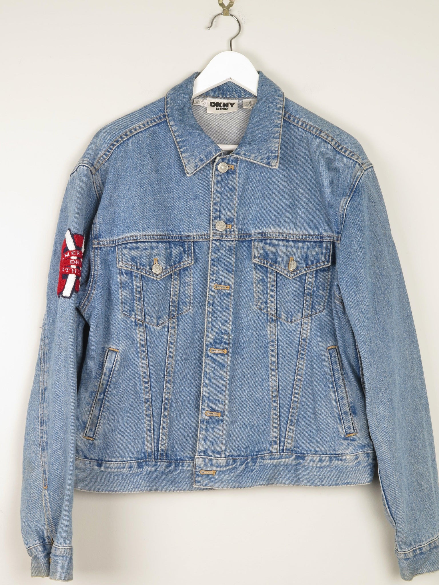 DKNY Vintage Denim Jacket S - The Harlequin