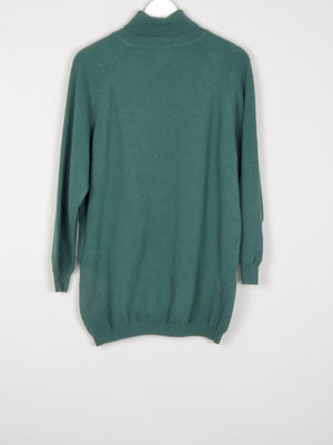Women’s Green United Colours Of Benetton Polo Vintage Jumper S - The Harlequin