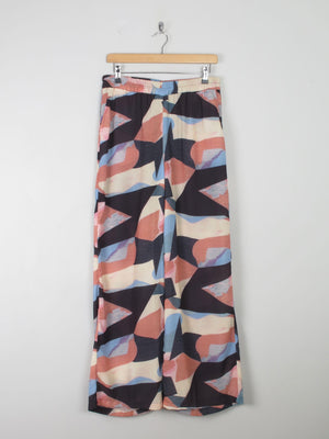 Women's Multicoloured Palazzo Pants New M 30L - The Harlequin