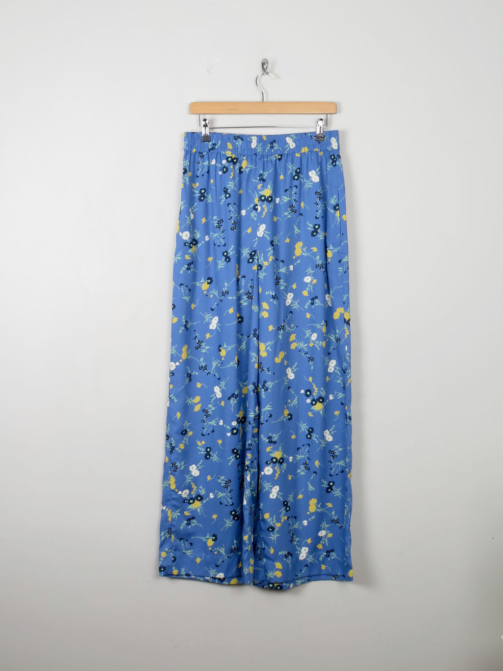 Women's New Floral Trousers People Tree 14/L - The Harlequin