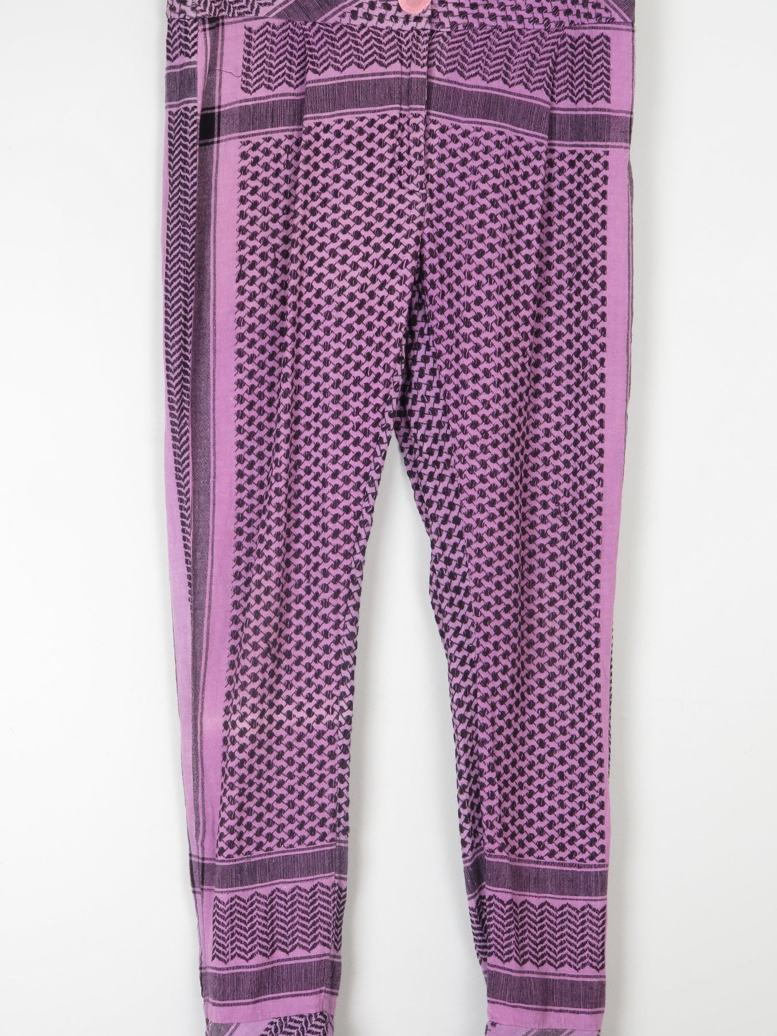 Women's Purple Cecile Trousers 10/12 Size 2 - The Harlequin