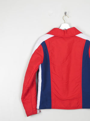 Women's Red/Navy/White Vintage Ski Jacket S - The Harlequin