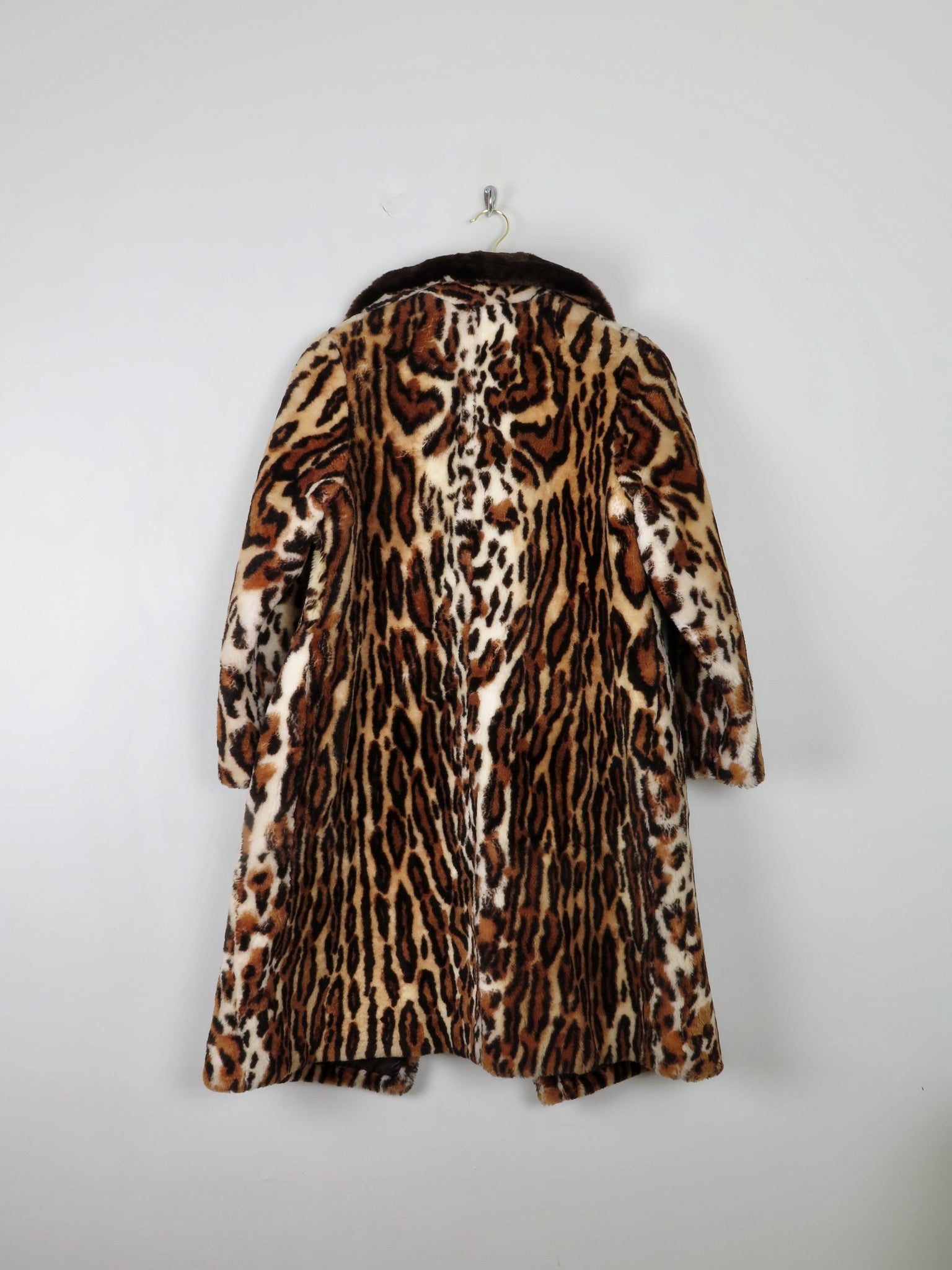 Women's Sheepskin Leopard Printed Coat XS/S - The Harlequin