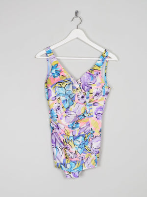 Women’s Vintage Colourful Swimsuit 12 Approx - The Harlequin