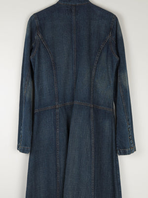 Women's Vintage Nautica Long Denim Coat M - The Harlequin