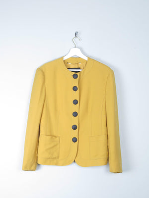 Women’s Vintage Yellow/Mustard Louis Feraud Jacket M - The Harlequin