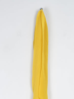 Women's Yellow Pleated Neck Scarf - The Harlequin
